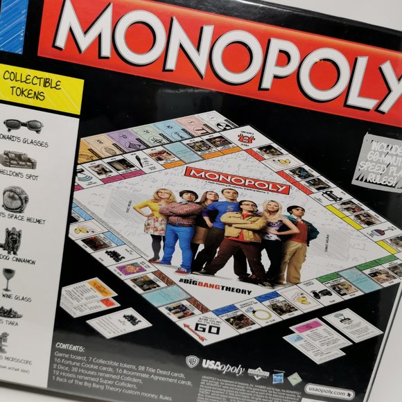 Monopoly The Big Bang Theory Version Board Game - Picture 5 of 7
